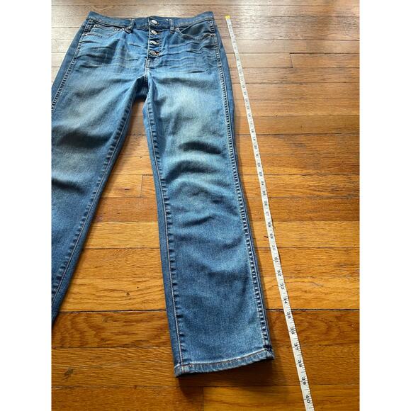 JCREW 'Vintage Slim Straight' Buttonfly Jeans sz 28 - Picture 11 of 12